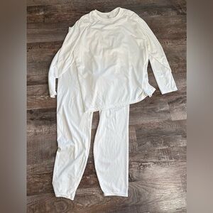 Patagonia Capilene Men’s Base Layer Set White Size XL Vintage
